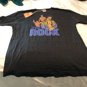 Dwayne The Rock Johnson Homage T-Shirt